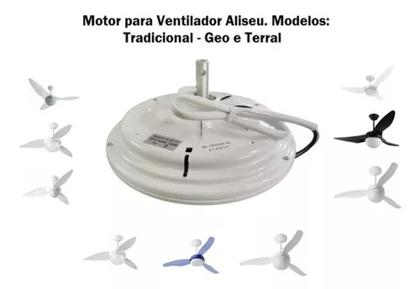 Imagem de Motor Para Ventilador De Teto Aliseu Terral Al120-127v 150w