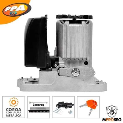 Imagem de Motor Portão Deslizante Rio 500 Ppa Turbo Jetflex 3M De Trilhos