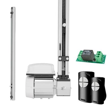 Imagem de Motor Portão Eletrônico Trino BV3 127V/220V Com Acionamento 1,9 Metros Com Placa Acionadora