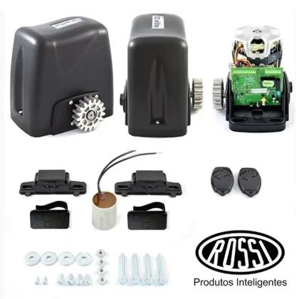 Imagem de Motor Rossi Dz Atto Turbo Portão De Correr com abertura rapida 1/5hp completo 220v