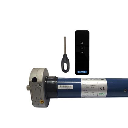 Imagem de Motor Tubular 100n 110v Controle Remoto Toldos Com Socorro