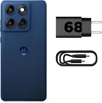 Imagem de Motorola Edge 60 5g 512gb 24gb 12gb Ram12gb Ram Boost Tela Quadcurve Moto Ai 50mp Sony Camera Ultrarresistencia Militar Ip68 Ip69 Azul Marinho