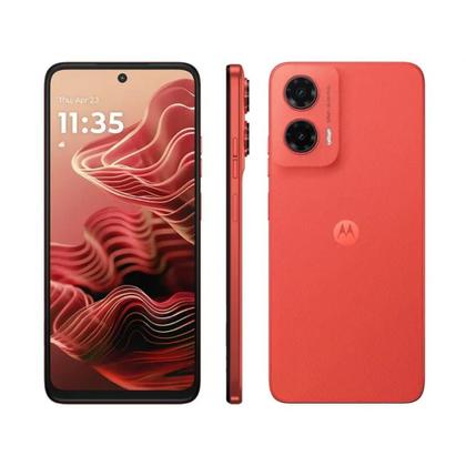 Imagem de MOTOROLA MOTO G35 5G 256GB TELA 6.7 12GB RAM BOOST CORAL Cor:Coral