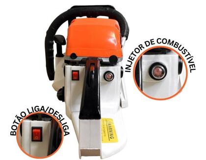 Motosserra A Gasolina Profissional 78cc Motoserra - Nakasaki