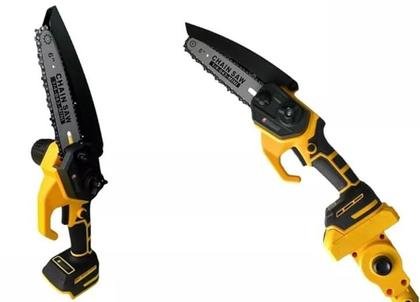 Imagem de Motosserra de Galhos Nakasaki 48V 1200W 2 Baterias Mini Serra com Extensor 3 Metros