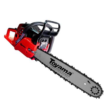 Imagem de Motosserra Motorserra Profissional Toyama TCS58F-G2 Á Gasolina 2T 55cc 13.500RPM Sabre 20” 3,2HP de Potência Robusta e de Alta Performance + ÓLEO STIHL 2T