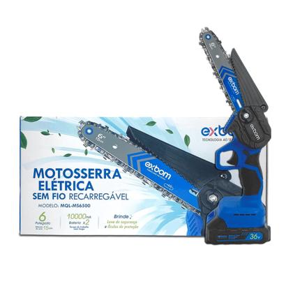 Imagem de Motosserra Portátil 36V Exbom Modelo MQL-MS6500