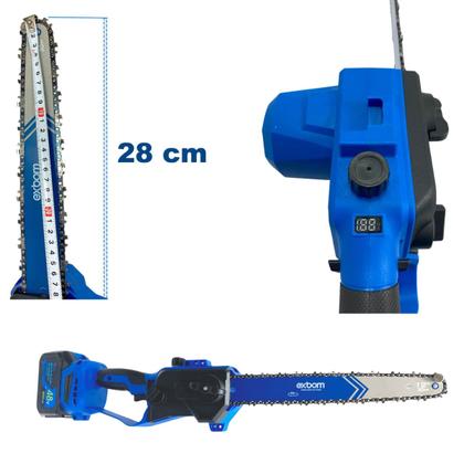 Imagem de Motosserra Profissional 12 Bivolt 48v 1200w Recarregável