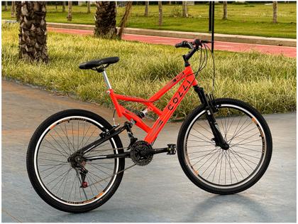 Imagem de Mountain Bike Aro 26 Colli GPS 148.12 Aço V-Brake 21 Marchas