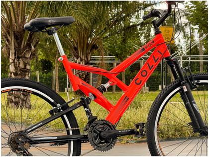 Imagem de Mountain Bike Aro 26 Colli GPS 148.12 Aço V-Brake 21 Marchas