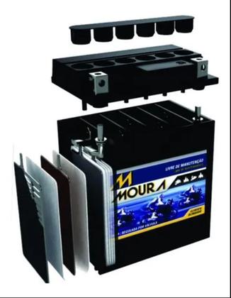 Imagem de Moura bateria ma12-e i moto (ytx14-bs)