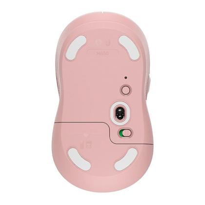 Imagem de Mouse bluetooth logitech signature m650 rosa 910-006251