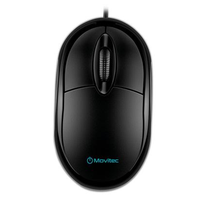 Imagem de Mouse Com Fio Movitec Omfc-01 1000 Dpi Preto
