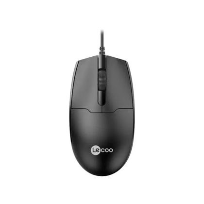 Imagem de Mouse Com Fio Usb Ms101 Preto Lecoo