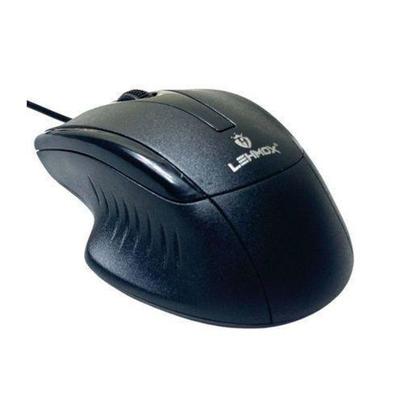 Imagem de Mouse Com Fio Usb Office Preto Lehmox LEY 207