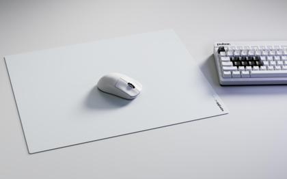 Imagem de Mouse Em Vidro Gamer Pad Pulsar Superglide V2 XL - Branco