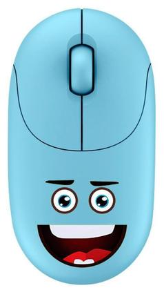 Imagem de Mouse emoji kids blue wireless - BRIGHT