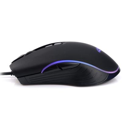 Imagem de Mouse Game USB MG300BK 4800Dpi LED RGB Macro e Software Havoc C3Tech