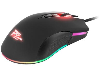 Imagem de Mouse Gamer 7 Botões Rgb + Macro + 5000dpi Phico c/ Software Bivolt