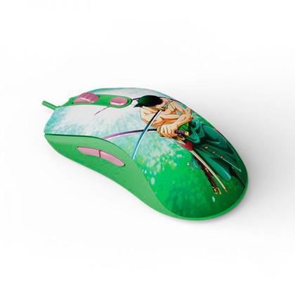 Imagem de Mouse Gamer Akko Ag325 One Piece Roronoa Zoro 12400 Dpi Usb