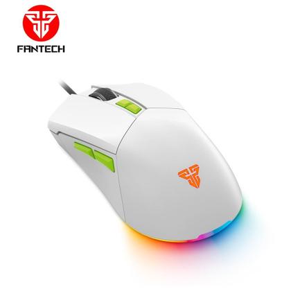 Imagem de Mouse Gamer com Fio Fantech Phantom II VX6, 7200 DPI, 7 botões, Branco - Phantom II VX6 W