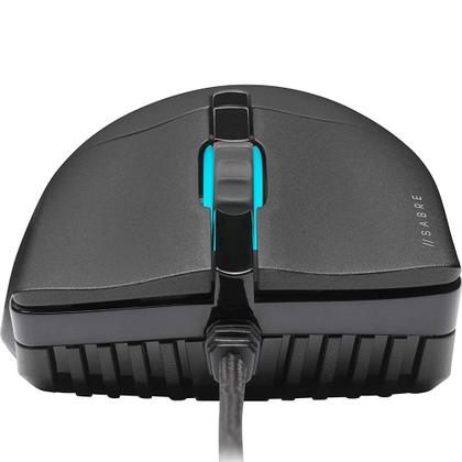 Imagem de Mouse Gamer Corsair Sabre RGB Pro Champion Series USB - Preto (CH-9303111-Na)