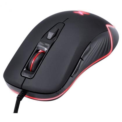 Imagem de Mouse gamer cruzader 3200 dpi com led e cabo usb 1,8 metros trancado - vinik