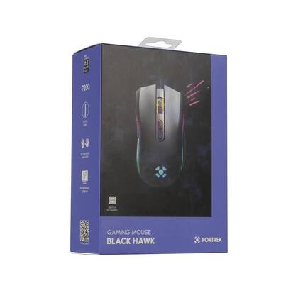 Imagem de Mouse Gamer Fortrek Black Hawk RGB