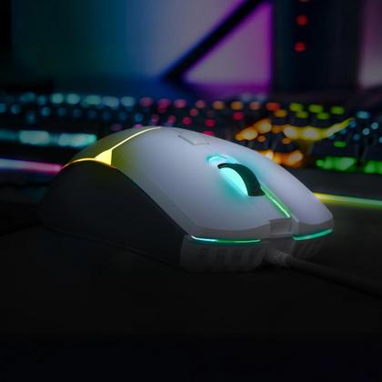 Imagem de Mouse gamer fortrek crusader 12800dpi led rgb rainbow