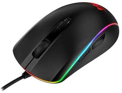 Imagem de Mouse Gamer Kingston Hyperx Pulsefire Surge RGB HX-MC002B Preto (com Fio)