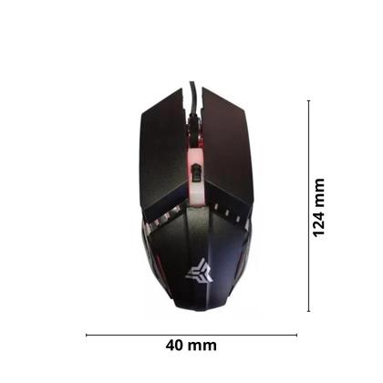 Imagem de Mouse Gamer Knup Anubis 1200dpi Optical Led Rgb Com Fio USB