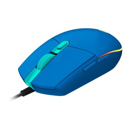Imagem de Mouse Gamer Logitech G203 Lightsync - Azul (910-005792)