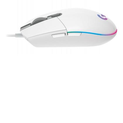 Imagem de Mouse Gamer Logitech G203 Lightsync Rgb Branco 8000dpi