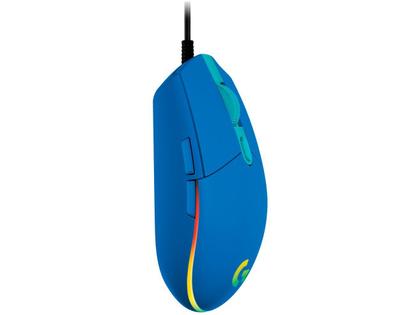 Imagem de Mouse Gamer Logitech G203 RGB Lightsync - 8000dpi - 6 Botões - Azul - 910-005795