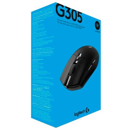 Imagem de Mouse Gamer Logitech G305 Lightspeed Wireless - Preto (910-005281)