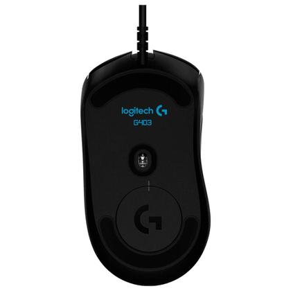 Imagem de Mouse Gamer Logitech G403 HERO com RGB LIGHTSYNC, 6 Botões Programáveis, Ajuste de Peso e Sensor HERO 25K - 910-005631