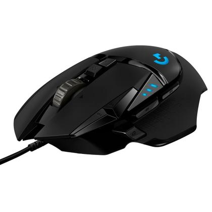 Imagem de Mouse Gamer Logitech G502 HERO com RGB LIGHTSYNC, Ajustes de Peso, 11 Botões Programáveis, Sensor HERO 25K - 910-005550