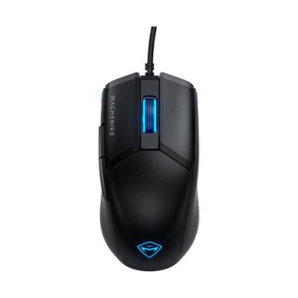 Imagem de Mouse Gamer Machenike M7 Pro, Com fio, 12800 DPI, 6 botões, Preto - MAC-M7PB-WW