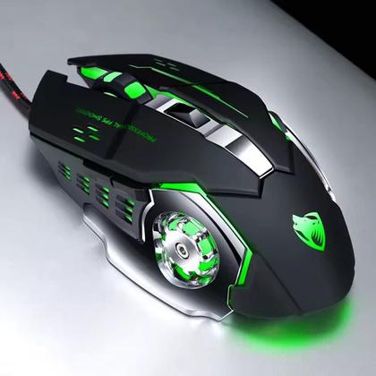 Imagem de Mouse Gamer Mecânico com Fio T-wolf V6 para Competição/Computador Desktop