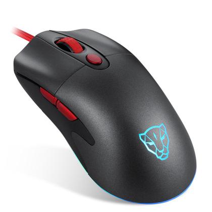 Imagem de Mouse Gamer Motospeed V400 Cinza 7 Botoes RGB