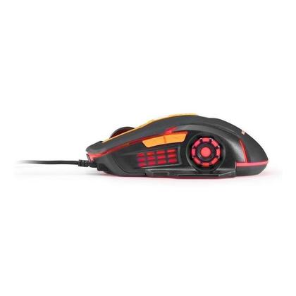 Imagem de Mouse gamer multilaser 2400dpi laranja               