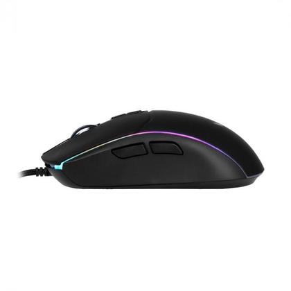 Imagem de Mouse Gamer Para Escritório Até 7200dpi Led RGB Vinik G12 Cabo Trançado 1,8m Botões Macro Design Ergonômico de Alta Qualidade Para Fps