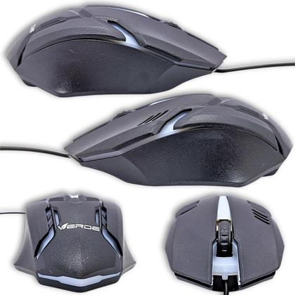 Imagem de Mouse Gamer Para Jogo 1200 Dpi Óptico Com Led Rgb Usb