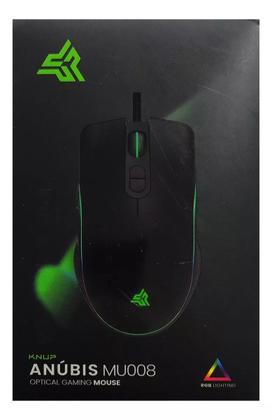 Imagem de Mouse Gamer Para Jogo Led Rgb Usb 4800dpi Óptico 7 Botões