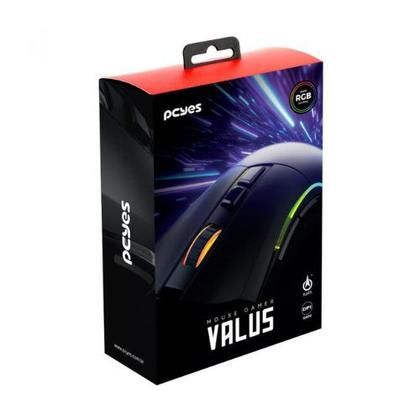 Imagem de Mouse Gamer Pcyes Valus PMGVLBV