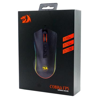 Imagem de Mouse Gamer Redragon Cobra FPS M711-FPS / RGB / 24000 Dpi - Preto