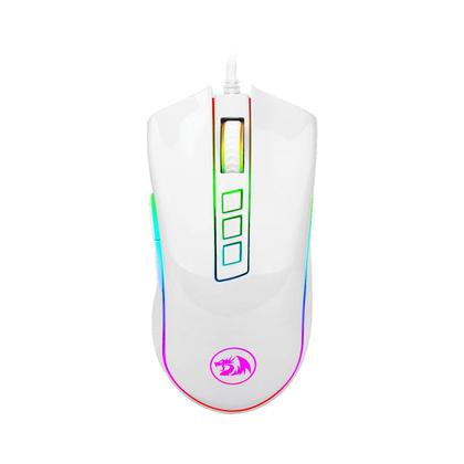 Imagem de Mouse Gamer Redragon Cobra M711 Rgb 10000 Dpi 7 Botões White