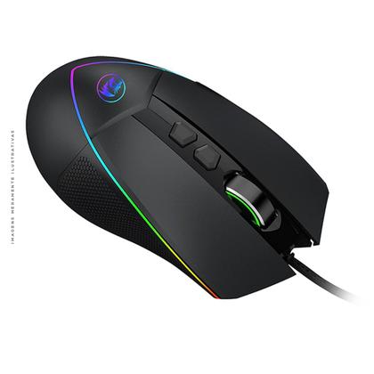 Imagem de Mouse Gamer Redragon Emperor Chroma, RGB, USB, 12400 DPI, 7 Botões Programáveis, Preto - M909-RGB