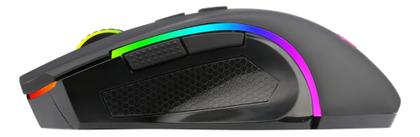 Imagem de Mouse Gamer Redragon Griffin Pro Rgb Preto 4800dpi Preto