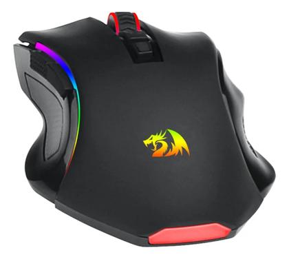 Imagem de Mouse Gamer Redragon Griffin Pro Rgb Preto 4800dpi Preto